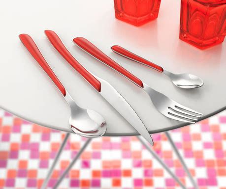 Комплект 16 прибора Eclat Red - Vivre