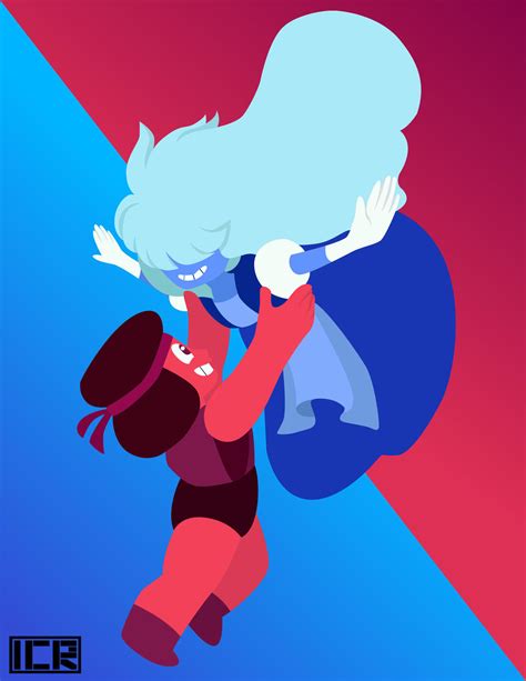 Ruby and Sapphire by ICR-427 on DeviantArt