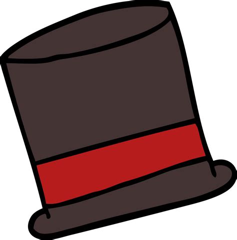 doodle cartoon hat 12989353 Vector Art at Vecteezy