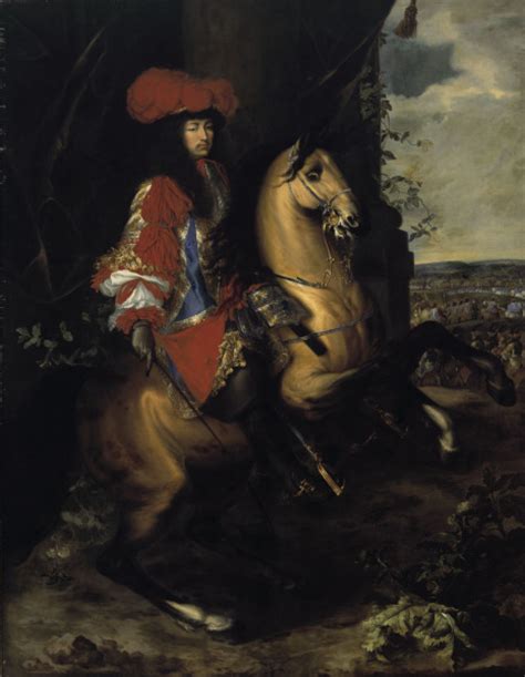 Louis XIV., painting by Ch.Lebrun 1668 - Charles Le Brun as art print ...