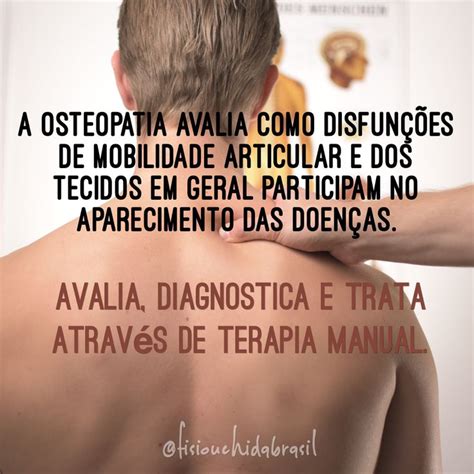 Osteopatia | Osteopatia, Treino trx, Curso fisioterapia