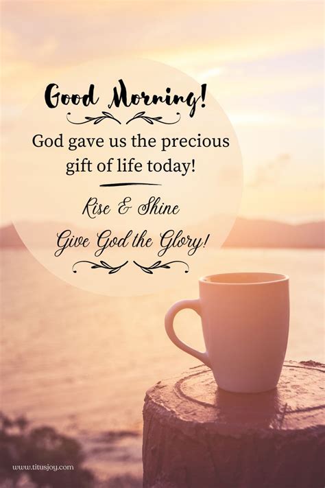 good morning bible quotes  life