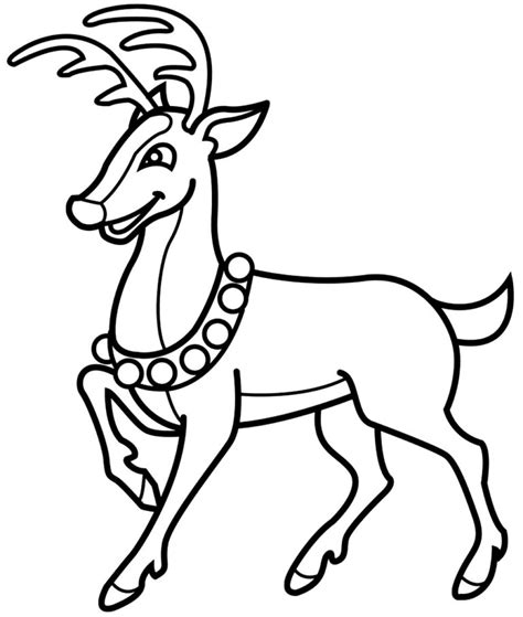 50+ Desenhos de Renas de Natal para colorir - Pop Lembrancinhas