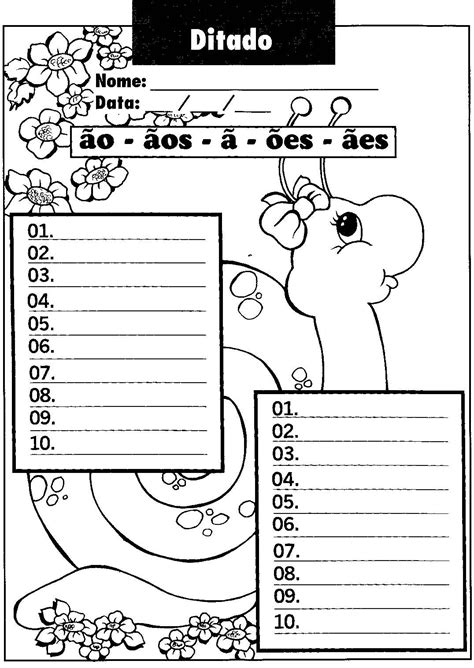 Textos Para Ditado Com Dificuldades Ortograficas - 6