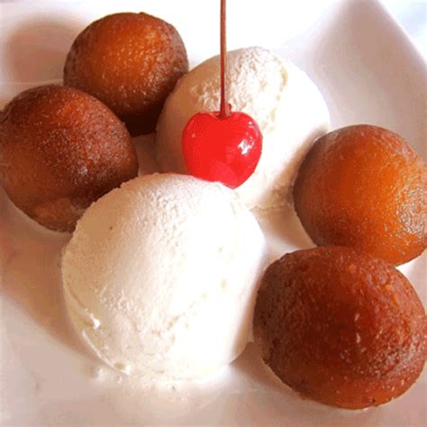 GULAB JAMUN WITH ICE CREAM – Original Sweets