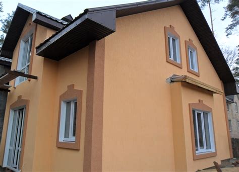 Фасадная штукатурка короед