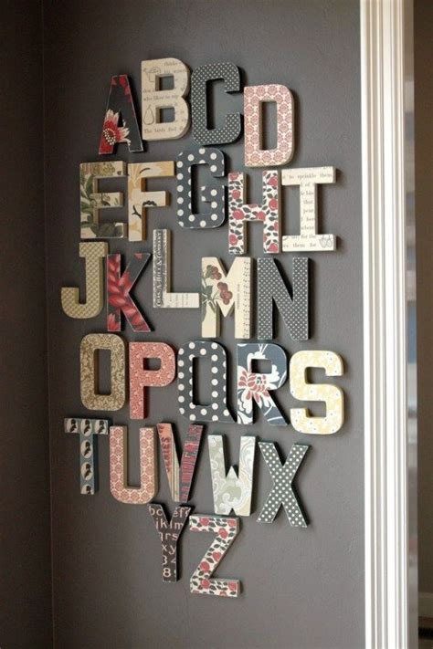 Буквы из пластика | Cardboard letters, Cardboard crafts decoration ...