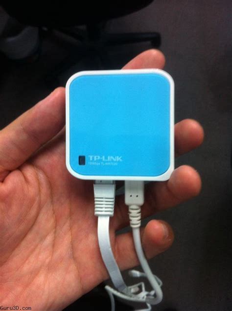 57 x 57 x18 mm 150Mbps Wireless N Nano router