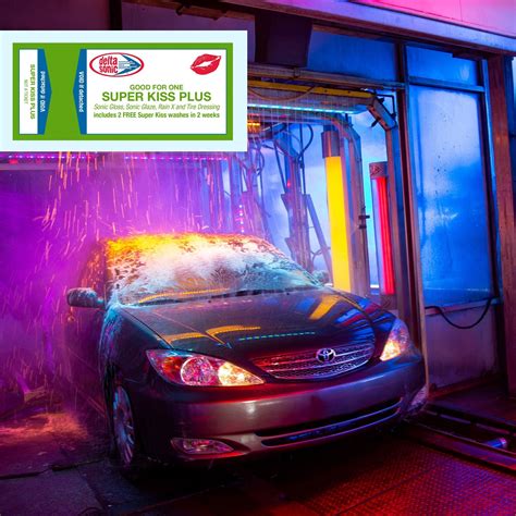 3 pack of Super Kiss Plus Car Washes – Delta Sonic Car Wash