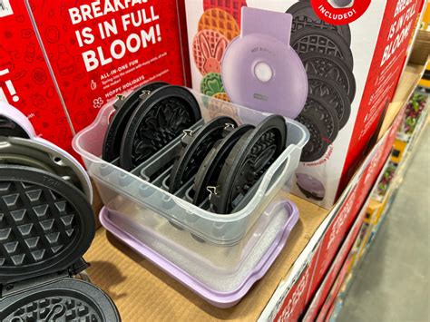 Dash Mini Waffle Maker w/ 7 Removable Plates at Costco