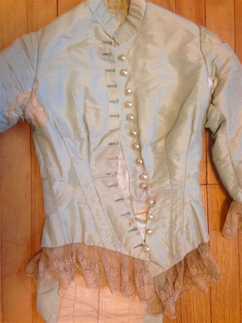All The Pretty Dresses: Pastel Colored Wedding Gown 1883
