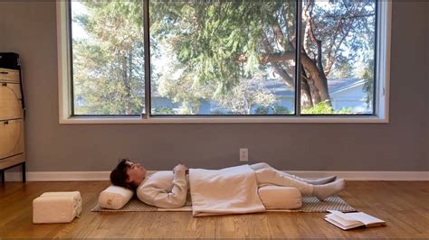 Restorative Yoga with Props: A 30-Minute Guided Sequence for Deep Relaxation - YouTube