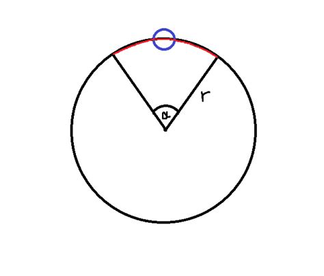 geometry finding  angle   sector mathematics stack exchange