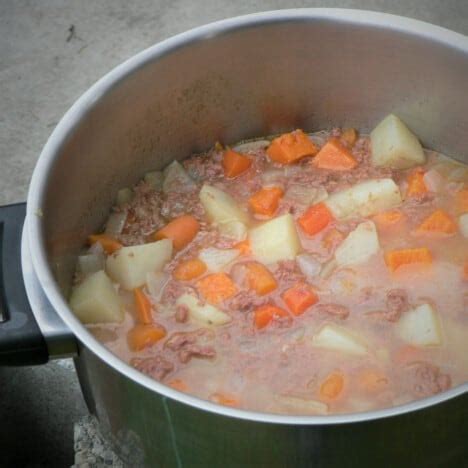 Corned Beef Stew | Bush Cooking