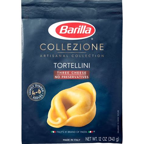 Barilla® Collezione Artisanal Tortellini Pasta, Three Cheese 12 oz ...
