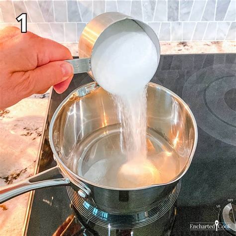 how long to cook simple syrup