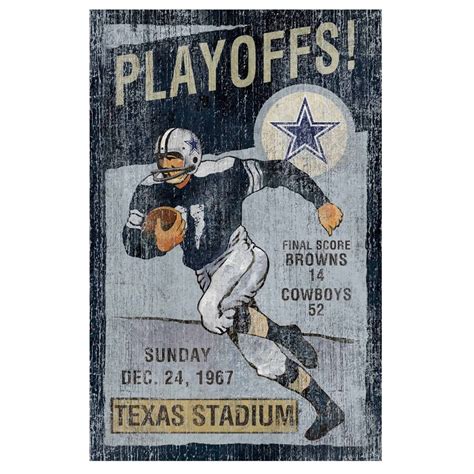 Dallas Cowboys Vintage Wall Art