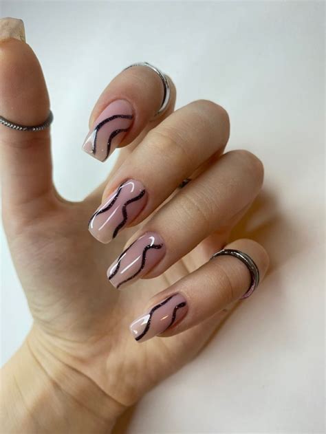 Длинные ногти | Blush nails, Nails, Short acrylic nails