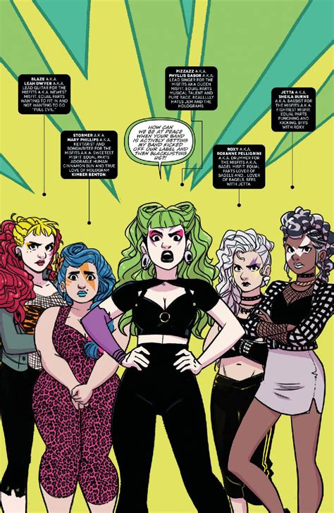 Read online Jem and the Holograms 20/20 comic - Issue # Full