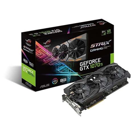 ASUS GeForce GTX 1070 Ti ROG STRIX - 8GB GDDR5 - Grafikkarte | Günstig