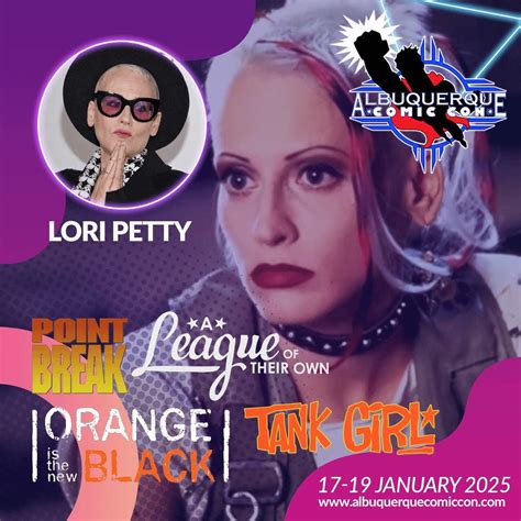 Lori Petty Official Autograph Mail-In Service - Albuquerque Comic Con