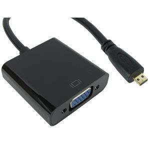 Micro HDMI to VGA Converter Cable with Audio | TVCables