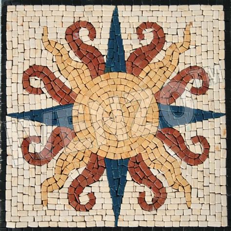 150x150cm smoothed 1743 €, Mosaic inlay | Mosaic patterns, Free mosaic ...