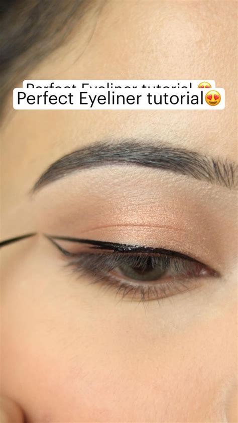 perfect eyeliner tutorial eyeliner tutorial eye makeup beginners