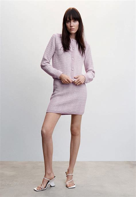 Кардиган Mango MALVI, цвет: фиолетовый, RTLACM773001 — купить в ...
