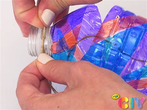 crayola canada upcycled plastic bottle art crafts  kids