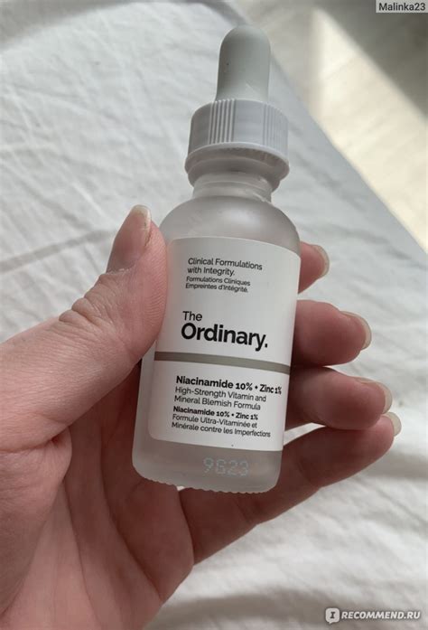 Сыворотка для лица The Ordinary Niacinamide 10% + Zinc 1% - «Два ...