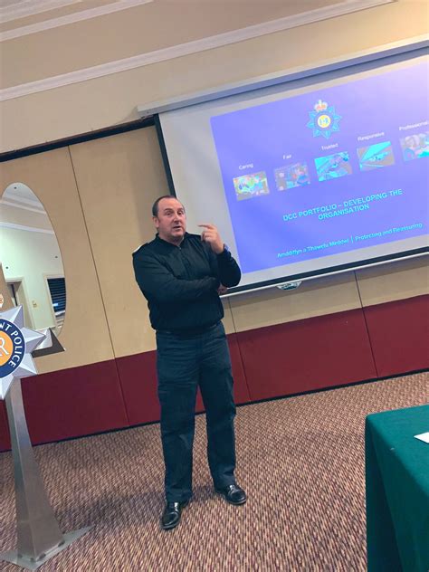 gwent police  twitter   gptdccedwards talks   change