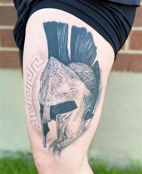 Gladiator Helmet Tattoos