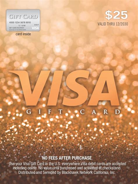 Visa Cards Birthday Gift