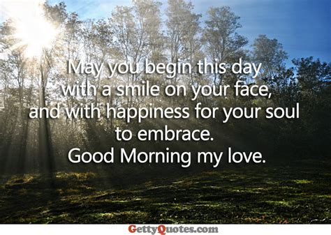 Good Morning My Love – All The Best Quotes at GettyQuotes