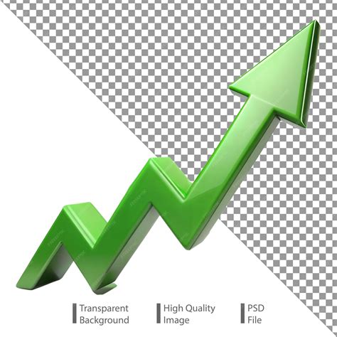 Bright green arrow with a steep curve signifying rapid increase