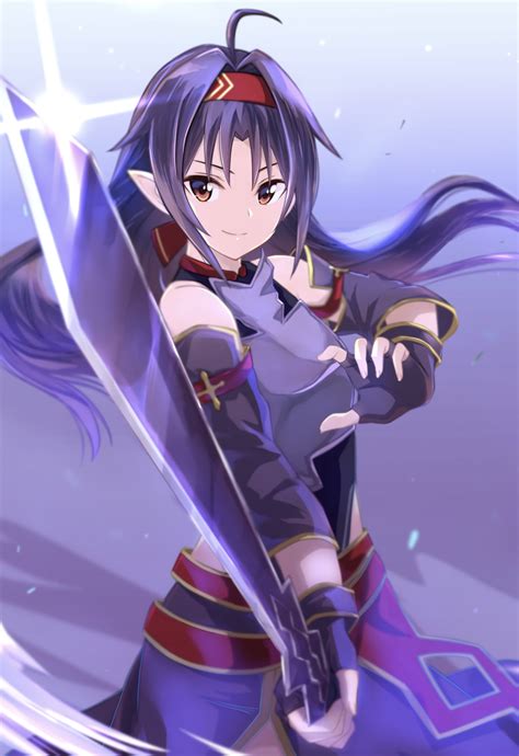 yuuki (sword art online) drawn by pinky_iwata | Danbooru