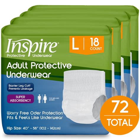 Inspire Protective Underwear for Men and Women | Adult Diapers Women
