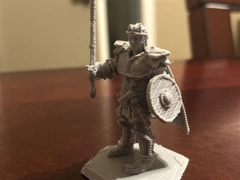 The Barbarian King - Heroforge and self printed model. Video coming ...