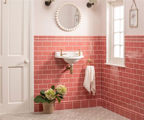 ideas for pink bathrooms