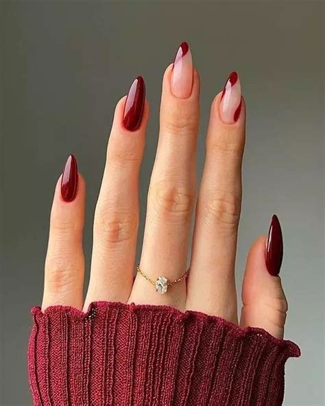 Pin by Νατασα Κωτσιδου on νυχια in 2024 | Gel nails, Wine nails, Red nails