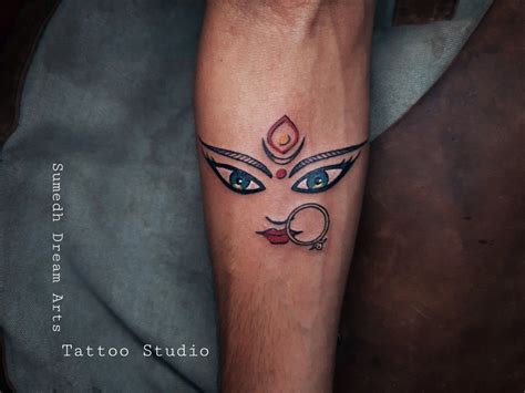 Goddess Devi Tattoo design.. By..Sumedh Dream Arts & Tattoo Studio ...