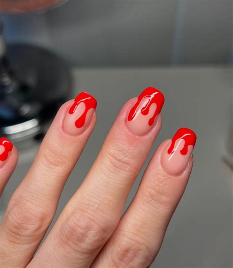 Easy Nail Art Tutorial For Halloween: Blood Drips - Beauty Bay Edited