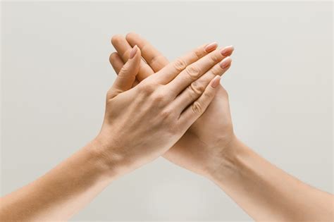 Free Photo | Say hello to the new meetings. Male and female hands ...
