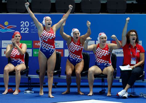 Croatia Women's Water Polo Write History at European Championships in