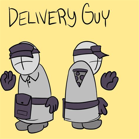 oc reference sheet (delivery guy) by mrdomparrot on Newgrounds