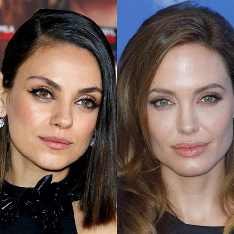 Mila Kunis vs Angelina Jolie : r/totallylookslike