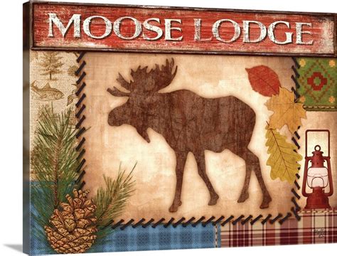 Moose Lodge | Great Big Canvas