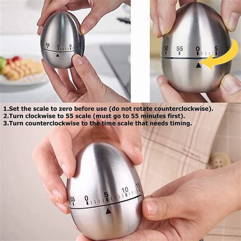 egg shape kitchen timer bkh enterprises