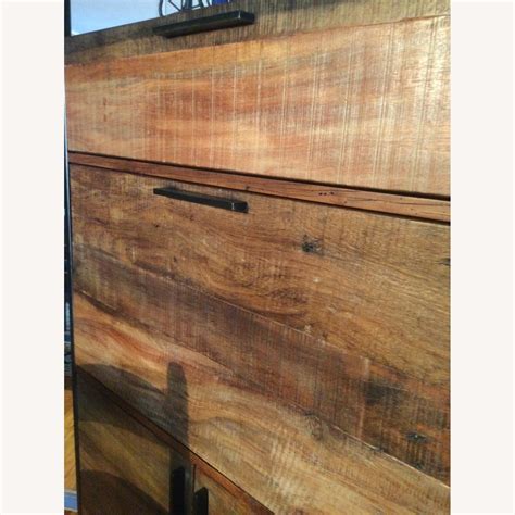 Crate & Barrel Clive Bar Cabinet - AptDeco